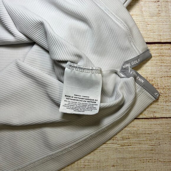 Nike AeroReact Golf Polo Shirt Mens Large grey Dri-FIT Performance Preowned - Picture 6 of 11